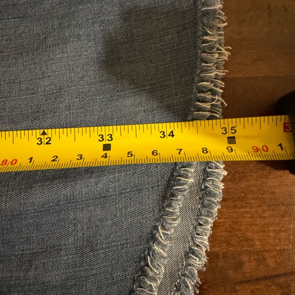 Stetson Denim Floral Western Embroidered Button-Up Shirt Dress Size Medium EUC - Picture 8 of 15